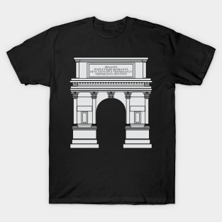 Arch of Titus (silver) T-Shirt